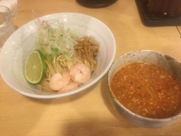 「【期間限定】濃厚海老味噌つけめん(¥980)」@麺や そめいよしのの写真