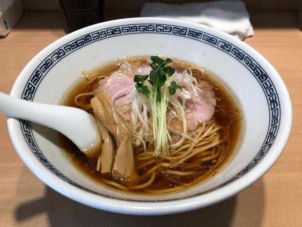 「中華そば」@中華そば ます田の写真