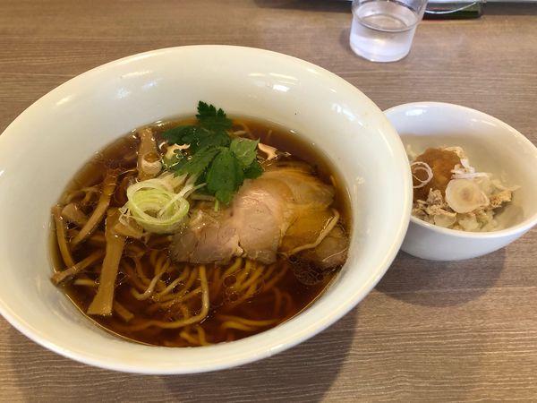 「醤油そば」@中華そば 和渦 TOKYOの写真