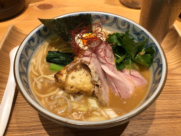 「酒粕濃厚そば」@銀座 風見の写真