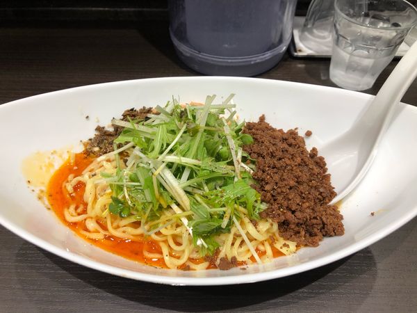 「つゆ無し坦々麺」@四川担担麺 阿吽 キッテグランシェ店の写真