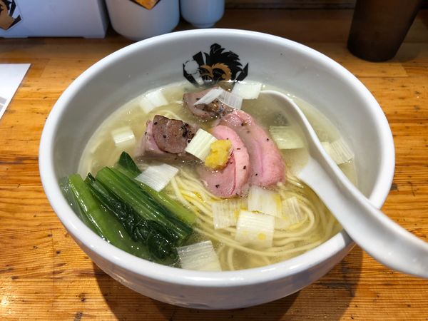 「鴨中華そば(塩)」@満鶏軒の写真