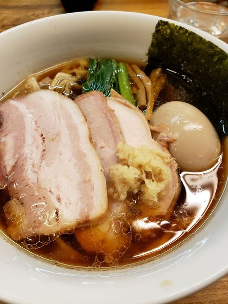 「特製生姜中華」@白河手打中華そば  一番いちばんの写真