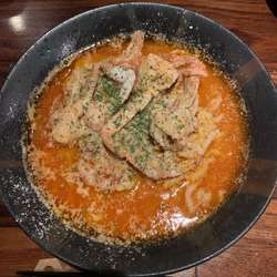 渡り蟹のトマトラーメン