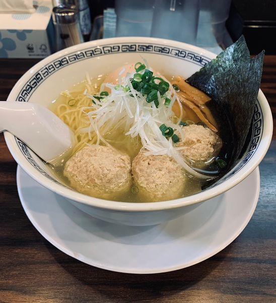 「塩（固め・濃いめ￥800）他（1000杯目）」@稲荷屋の写真