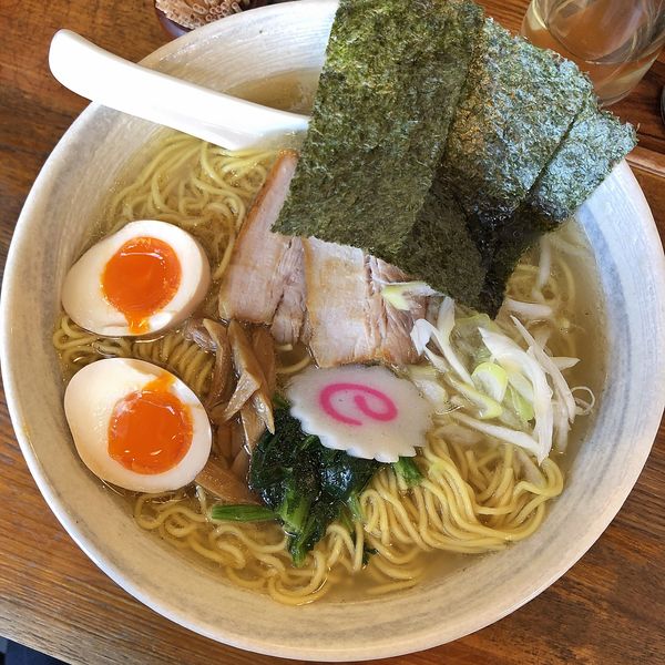 「徳・塩そば￥８９０」@泉岳寺 らーめん徳の写真