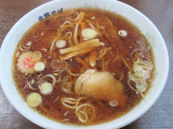 「支那そば（450円）」@支那そば 佐川の写真