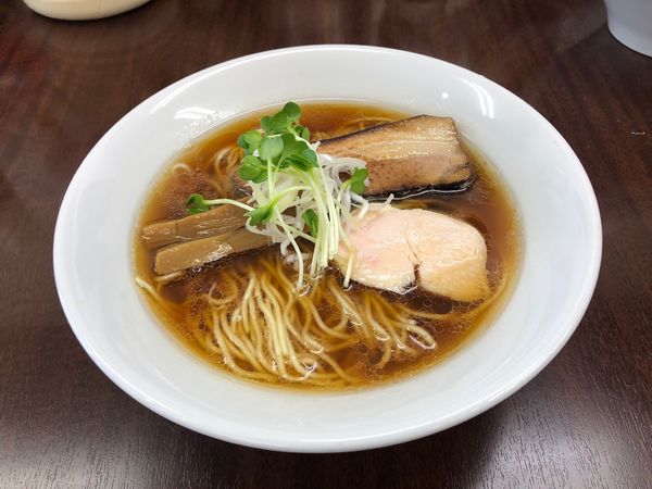 「煮干し醤油ラーメン」@麺や 睡蓮の写真
