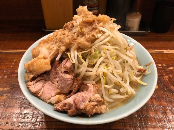 「ミニラーメン豚マシ」@立川マシマシの写真