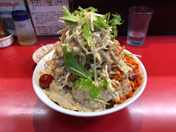 「冷し中華+追加豚1枚」@千里眼の写真