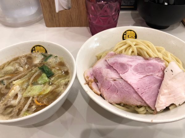 「濃菜つけ麺」@濃菜麺 井の庄 荻窪店の写真