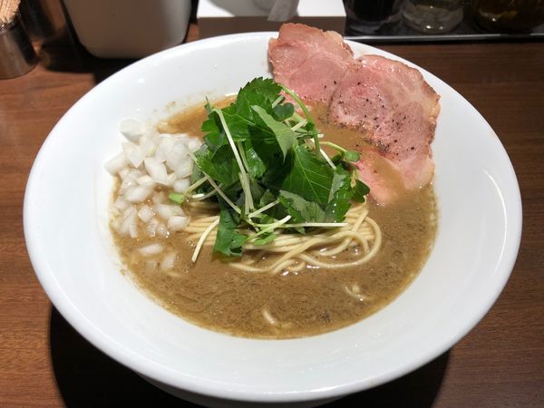 「濃厚烏賊煮干中華そば(醤油)」@麺屋 ねむ瑠の写真