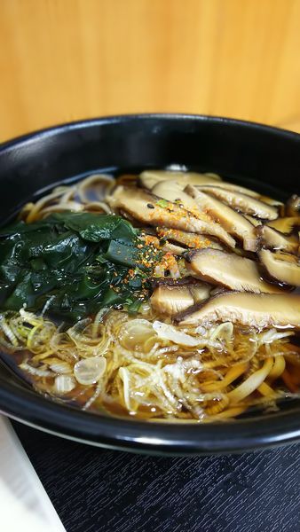 「椎茸そば」@名物 三島そばの写真