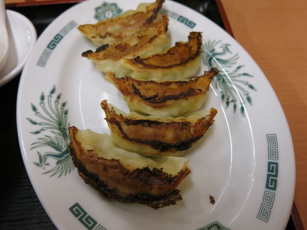 「野菜たっぷりタンメン+餃子：730円」@日高屋 田町西口店の写真