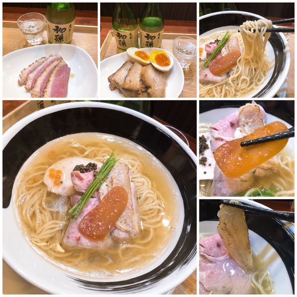 「【限定】のどぐろ煮干し白醤油そば　990円＋色々」@麺処しろくろの写真