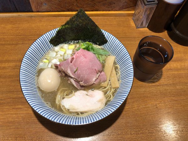 「一番搾り煮干そば(特製)」@寿製麺よしかわ 川越店の写真