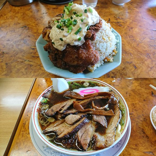 「生姜正油チャーシューメン」@かし亀の写真