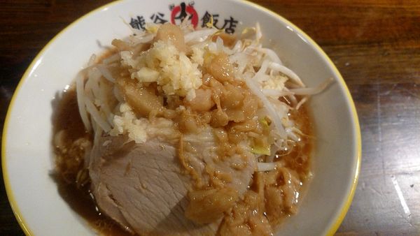 「ラーメン (150g 野菜少なめ」@熊谷肉飯店の写真