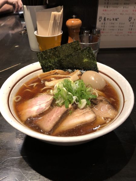 「特製中華そば」@中華そば しながわの写真