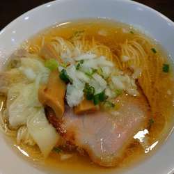 ワンタン塩そば