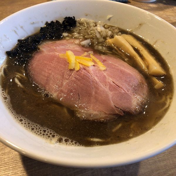 「煮干中華そば(780円)」@麺屋らんまるの写真