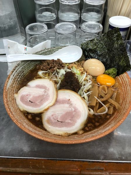 「サルエビ煮干し出汁醤油ラーメン」@覆麺 智の写真