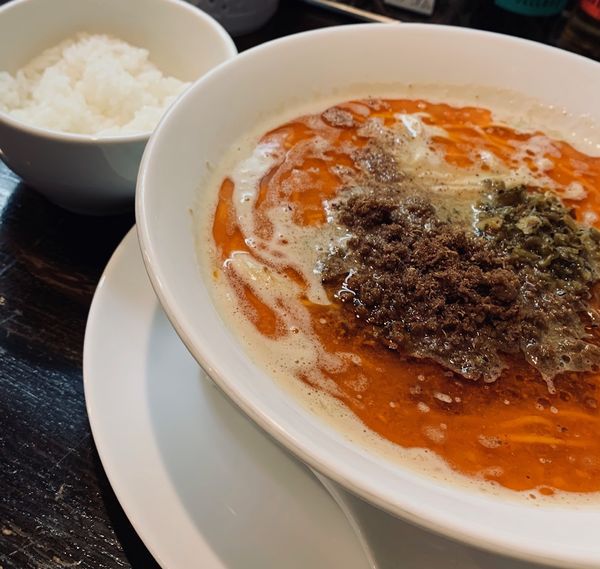 「担々麺（固め･4辛3痺￥930）他」@四川担担麺 阿吽 浅草店の写真