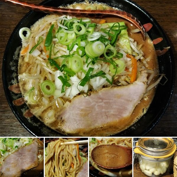 「むさ流豚骨味噌らぁめん  940円」@麺処 むささんじんの写真