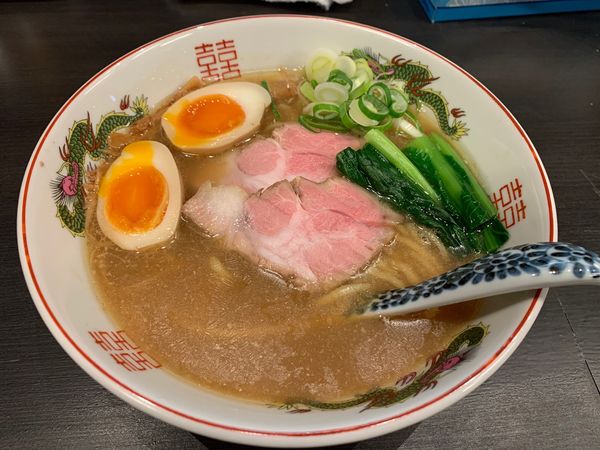 「味玉醤油」@中華麺きなりの写真