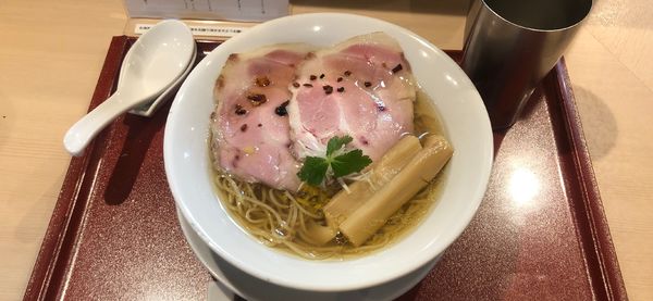「金色貝そば」@燃えよ麺助の写真