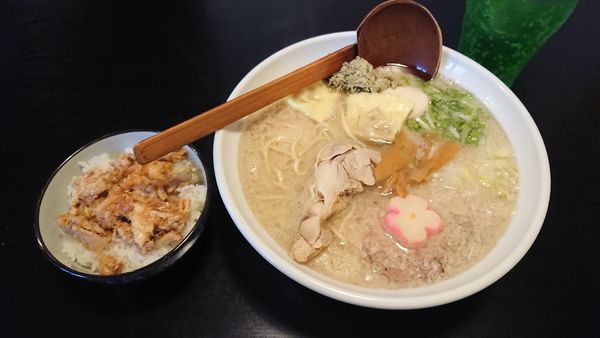 「特製塩ラーメン 1080円 + お得な昼セット 290円」@秋田ラーメン はまの写真
