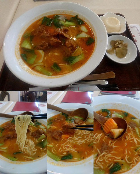 「『特製牛肉風麺(税別￥880)』」@中一素食店 健福の写真