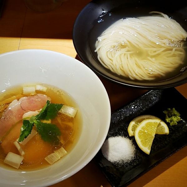 「つけそば（塩）９００円」@中華蕎麦 龍馬の写真