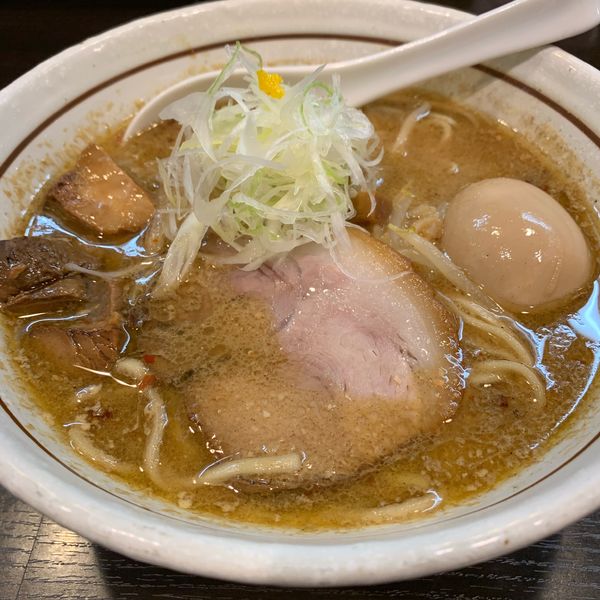 「みそらーめん」@らーめん颯人の写真