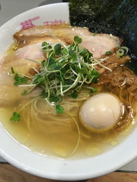 「特製しおそば」@中華蕎麦 瑞山（ZUIZAN）の写真