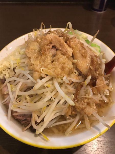 「並　ニンニクアブラ」@ラーメン イエロー 御徒町店の写真