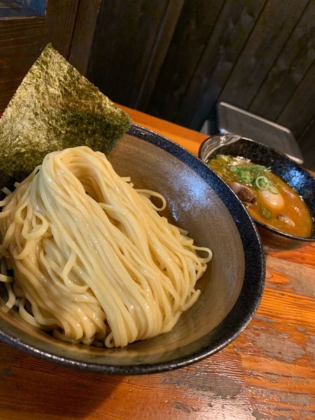 「つけ麺味玉」@瞠 池袋店の写真