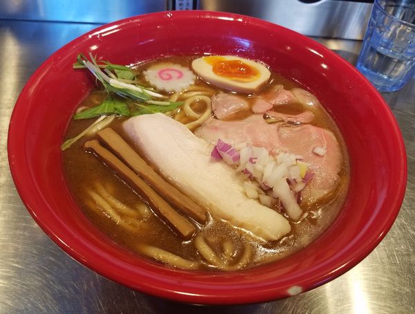 「醤油SOBA¥730」@荒節中華にはらいの写真
