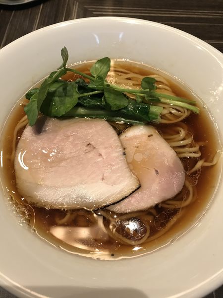 「熟成醤油 ¥800」@中華蕎麦 三藤の写真