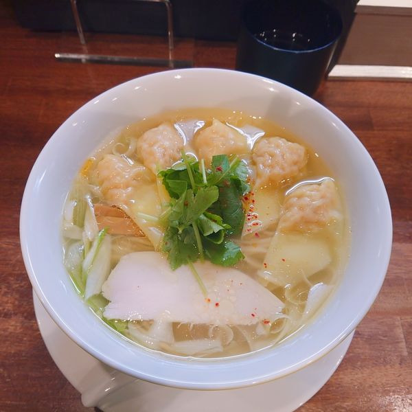 「ゆず塩わんたん」@麺や維新の写真