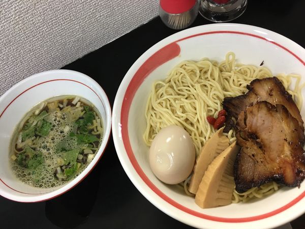 「アゴだし特製つけめん」@自家製麺SHINの写真