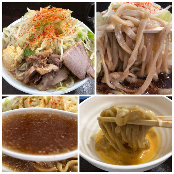 「ラーメン 850円 ニンニク 生卵 100円」@ぶたけん。の写真