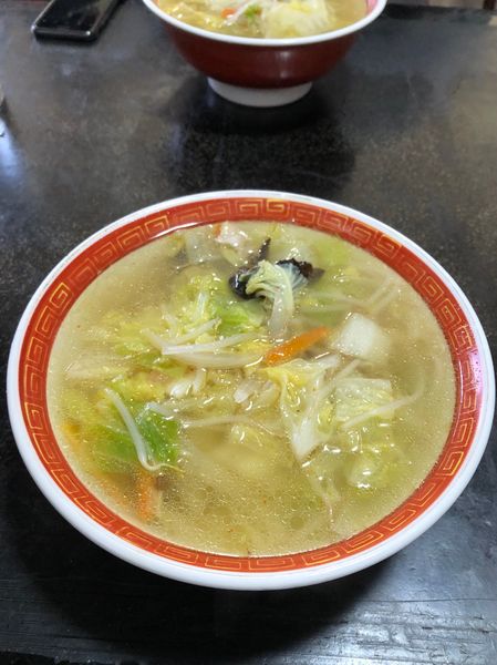 「タンメン¥500・他」@月美食堂の写真