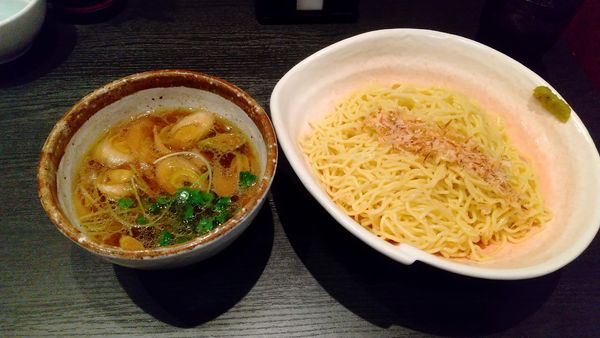 「和山椒薫る葱鮪つけ麺1000円」@ラーメン大至の写真