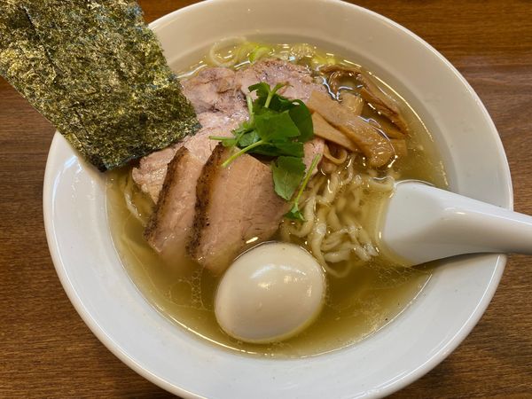 「特製塩ラーメン」@らぁめん山と樹の写真