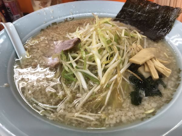 「ネギラーメン 中  アブラ多め」@ラーメンショップ 三芳町店の写真