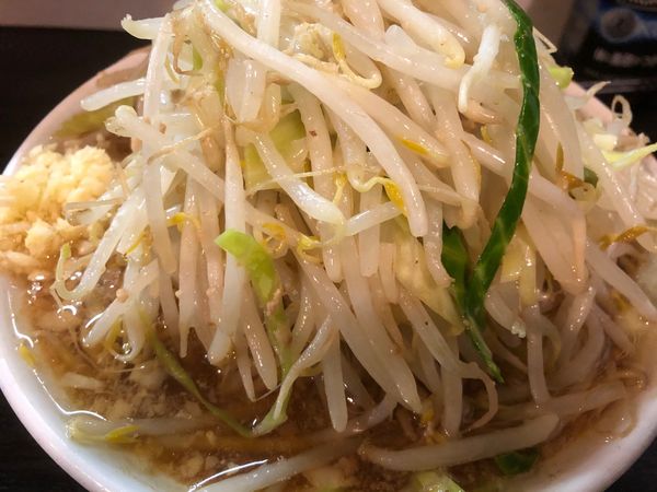 「小ラーメン＋ニンニク」@豚星。の写真