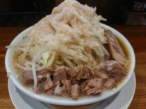 「ラーメン ほぐし豚」@らーめん大 中野店の写真