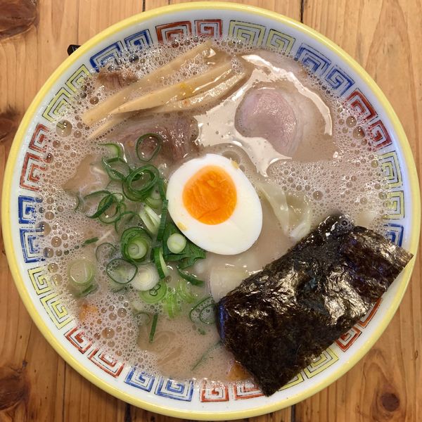 「昔ワンタンメン (850円)」@大砲ラーメン 小郡店（松崎分校）の写真