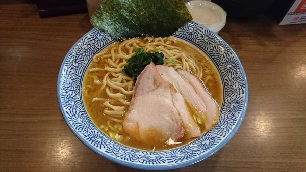 「宮元家系ラーメン」@煮干しつけ麺 宮元の写真